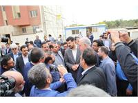 بازدید میدانی وزیر راه و شهرسازی از پروژه 1100 واحدی سبحان قرچک