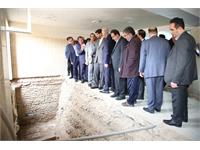 بازدید میدانی وزیر راه و شهرسازی از پروژه 1100 واحدی سبحان قرچک