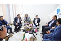 بازدید مدیرعامل سازمان ملی زمین و مسکن از غرفه ثمسکن