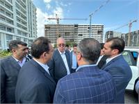 بازدید مدیرعامل بانک مسکن از پروژه مسکونی ستاره کیش