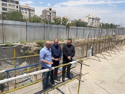 بازدید مدیرعامل ثمسکن از پروژه چندمنظوره مقدم