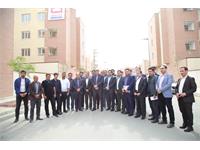 بازدید میدانی وزیر راه و شهرسازی از پروژه 1100 واحدی سبحان قرچک