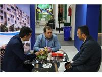 گزارش تصویری روز سوم غرفه ثمسکن در نمایشگاه کیش اینوکس