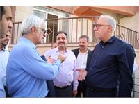 بازدید مدیرعامل و اعضا هیات مدیره بانک مسکن از پروژه سبحان قرچک