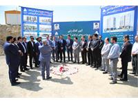 مراسم کلنگ زنی پروژه برج های مسکونی آسمان شهر پردیس برگزار شد