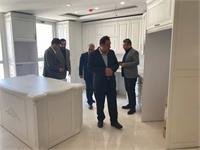 بازدید مدیرعامل ثمسکن از پروژه المپیک