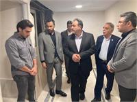 بازدید مدیرعامل ثمسکن از پروژه المپیک