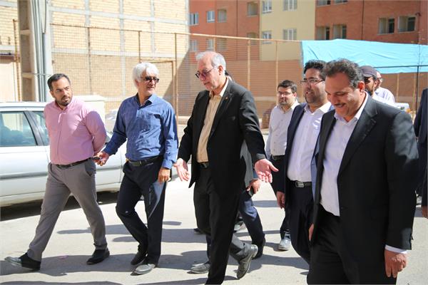 بازدید مدیرعامل ثمسکن از پروژه سبحان قرچک 15 مهر