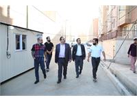 بازدید مدیرعامل ثمسکن از پروژه سبحان قرچک