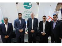 انعقاد تفاهم‌نامه همکاری با سازمان منطقه آزاد کیش