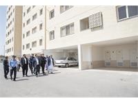 گزارش تصویری افتتاح پروژه 370 واحدی بهارستان زاهدان