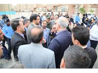بازدید میدانی وزیر راه و شهرسازی از پروژه 1100 واحدی سبحان قرچک