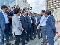 بازدید مدیرعامل بانک مسکن از پروژه مسکونی ستاره کیش