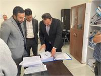 بازدید مدیرعامل ثمسکن از پروژه المپیک