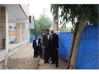بازدید میدانی وزیر راه و شهرسازی از پروژه 1100 واحدی سبحان قرچک
