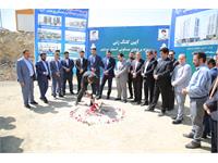 مراسم کلنگ زنی پروژه برج های مسکونی آسمان شهر پردیس برگزار شد