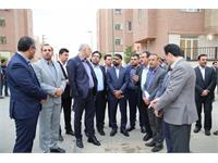بازدید میدانی وزیر راه و شهرسازی از پروژه 1100 واحدی سبحان قرچک