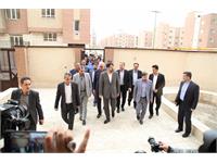 بازدید میدانی وزیر راه و شهرسازی از پروژه 1100 واحدی سبحان قرچک