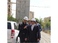 بازدید دکتر علیزاده از پروژه های ثپردیس