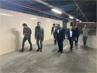 بازدید مدیرعامل ثمسکن از پروژه المپیک