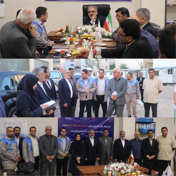 بازدید مدیرعامل بانک مسکن از پروژه ۲۵۰ واحدی «باران»؛ خورسندیان: اولویت اصلی ما تسریع در اجرای پروژه‌های گروه سرمایه‌گذاری مسکن است