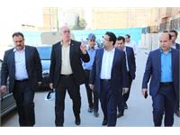 بازدید مدیر عامل بانک مسکن و مدیر عامل شرکت گروه سرمایه گذاری مسکن از پروژه سبحان قرچک 15 مهرماه
