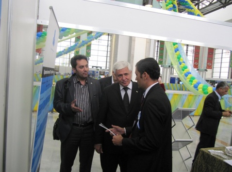 حضورشرکت سرمایه گذاری مسکن در سومین نمایشگاه بین  المللی صنعت ساختمان ترکمنستان
